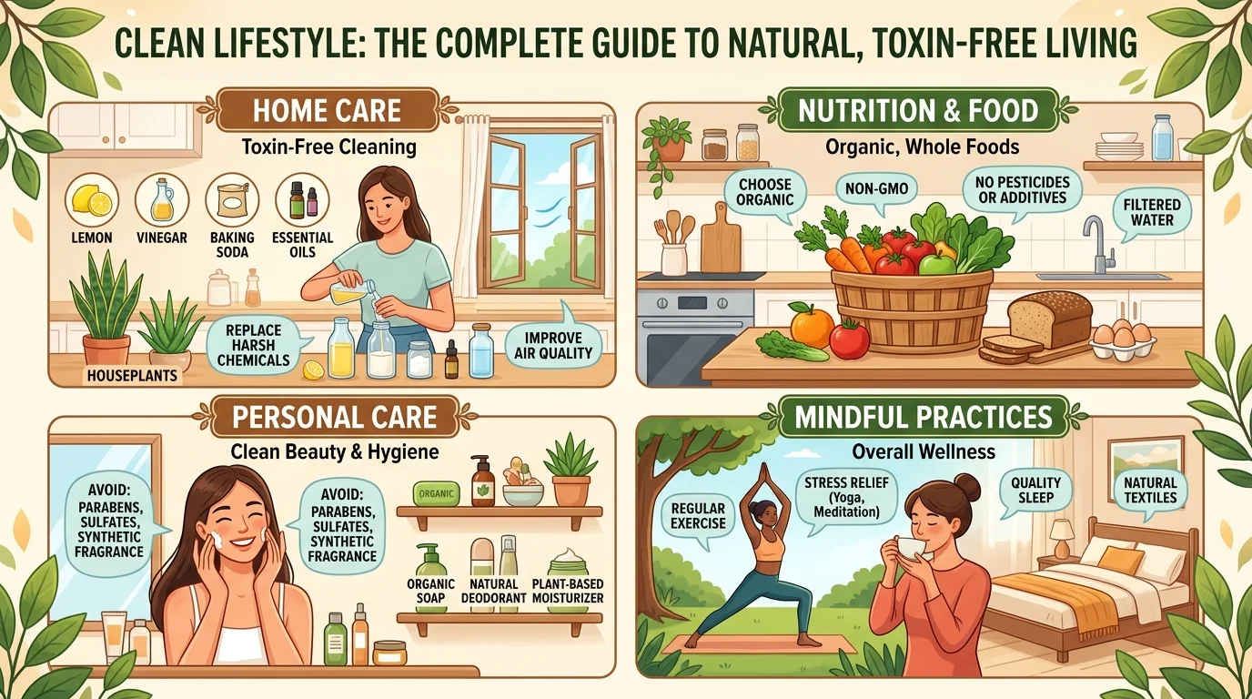 Clean Lifestyle: The Complete Guide to Natural, Toxin-Free Living
