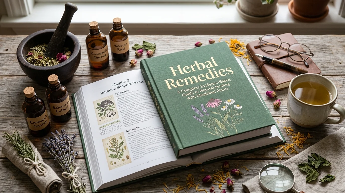 Herbal Remedies: A Complete Evidence-Based Guide to Natural Healing with Medicinal Plants