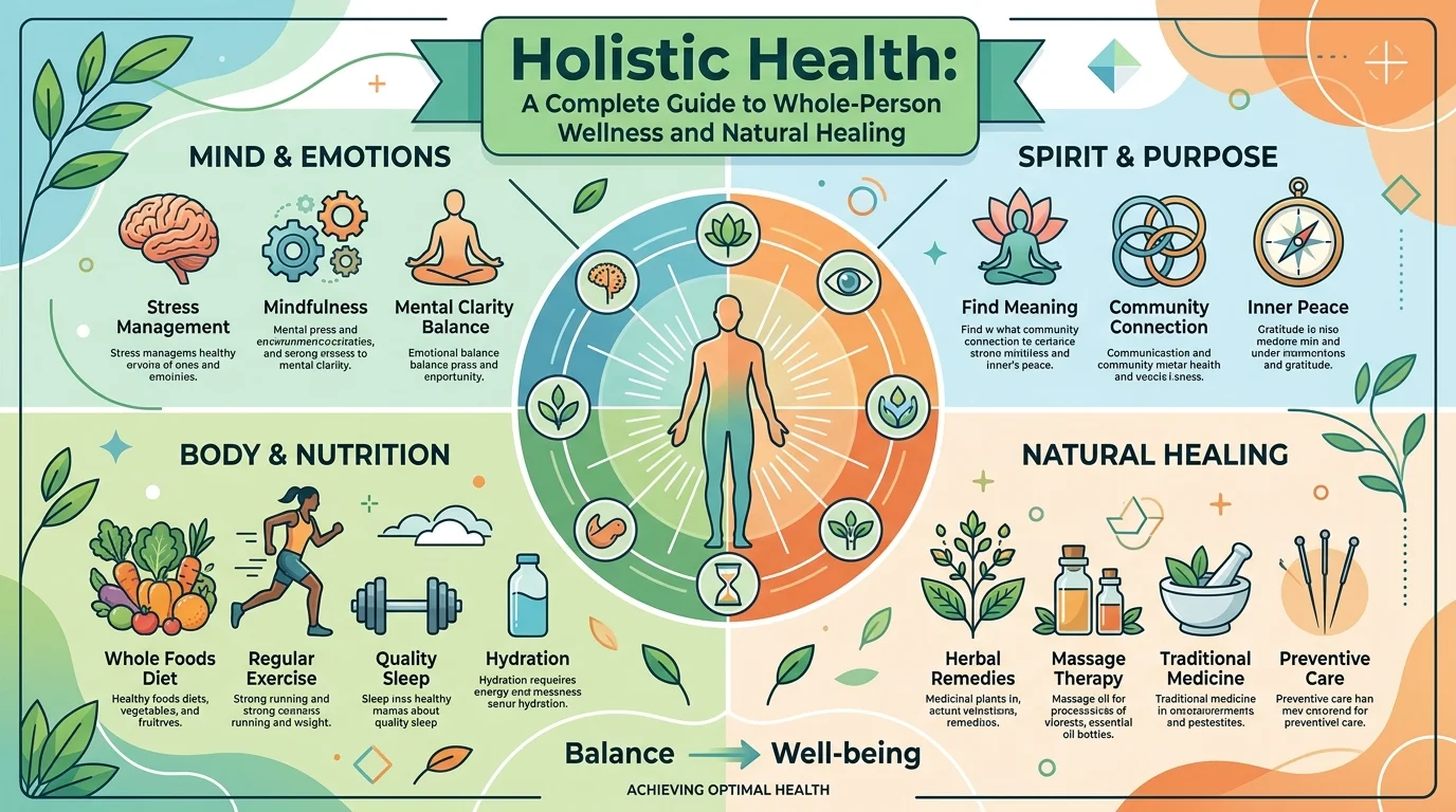 Holistic Health: A Complete Guide to Whole-Person Wellness and Natural Healing