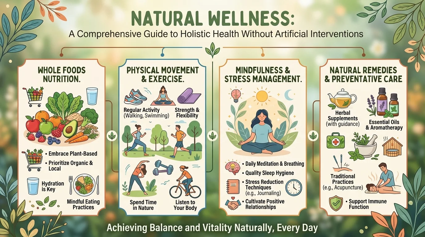 Natural Wellness: A Comprehensive Guide to Holistic Health Without Artificial Interventions