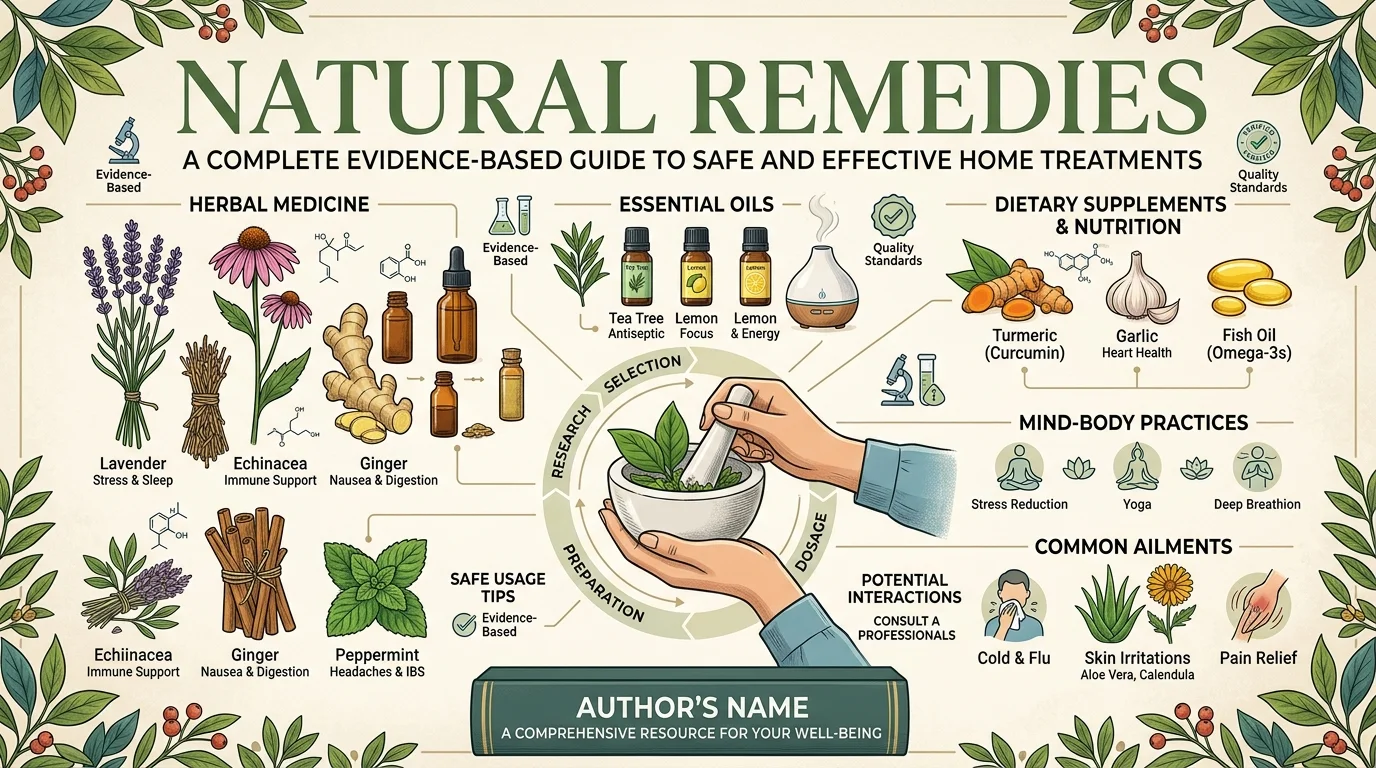 Natural Remedies: A Complete Evidence-Based Guide to Safe and Effective Home Treatments