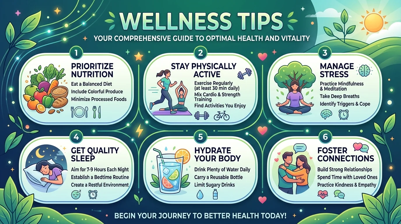 Wellness Tips: Your Comprehensive Guide to Optimal Health and Vitality